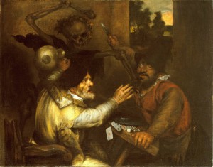 Fighting Card-players and Death